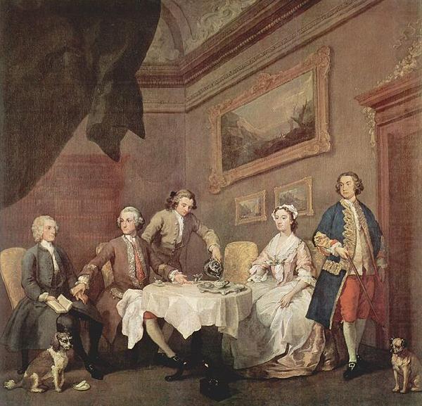 Familie Strode Familienportrat, HOGARTH, William